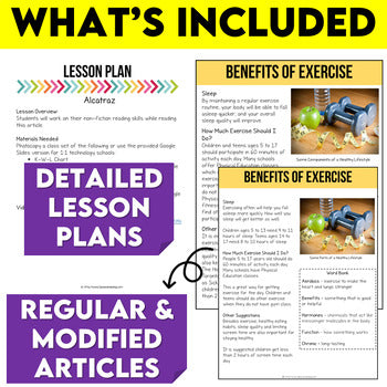 Benefits of Exercise Non-Fiction Article