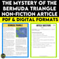 The Mystery of the Bermuda Triangle Non-Fiction Article