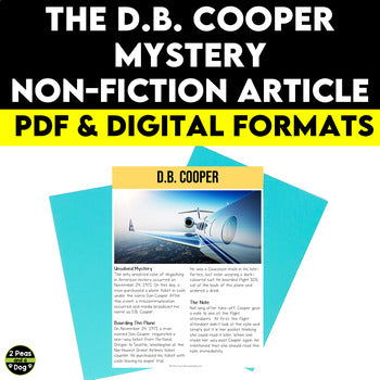 The D.B. Cooper Mystery Non-Fiction Article