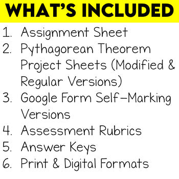 Pythagorean Theorem Assignment
