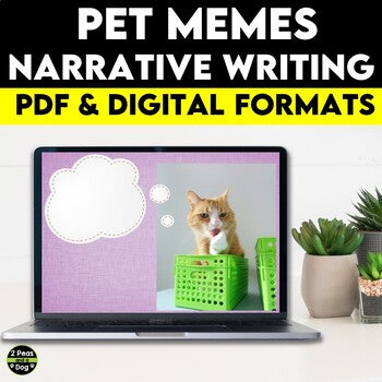 Pet Memes Narrative Writing Assignment