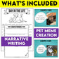 Pet Memes Narrative Writing Assignment