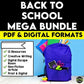Ultimate Back to School Activities Mega Bundle for Middle School
