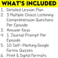 Six Minutes Podcast Comprehension Questions Episodes 1 - 10