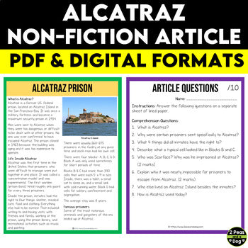 Alcatraz Non-Fiction Article