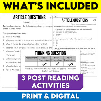 Alcatraz Non-Fiction Article