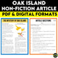 The Mystery of Oak Island Non-Fiction Article