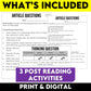 Article of the Week Non-Fiction Articles High Interest Bundle #2