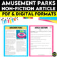 Amusement Parks Non-Fiction Article