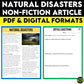 Natural Disasters Non-Fiction Article