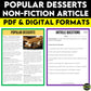 Popular Desserts Non-Fiction Article