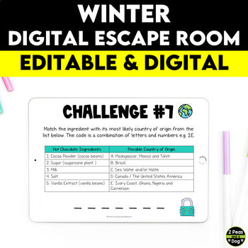 Winter Digital Escape Room