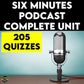 Six Minutes Podcast Unit Bundle