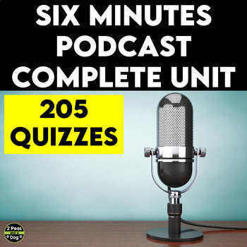 Six Minutes Podcast Unit Bundle