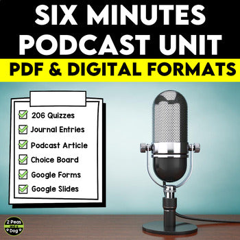 Six Minutes Podcast Unit Bundle