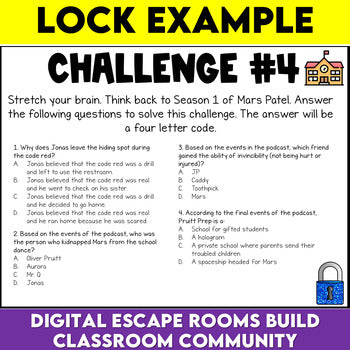 Mars Patel Podcast Digital Escape Room