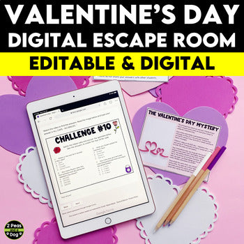 Valentine's Day Digital Escape Room