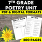 7th Grade Poetry Unit