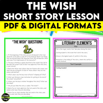 The Wish Short Story Lesson