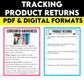 Media Literacy: Consumer Awareness Lesson - Product Returns