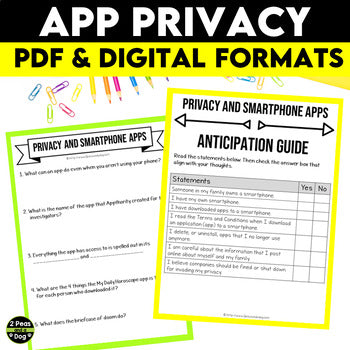 Media Literacy: Consumer Awareness Lesson - Smartphone App Privacy