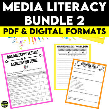 Media Literacy Bundle 2 - Consumer Awareness Lessons