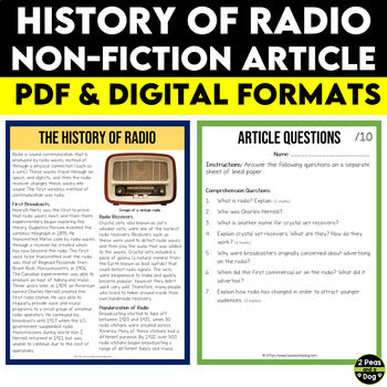 The History of Radio Non-Fiction Article
