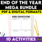 End of the Year Mega Bundle