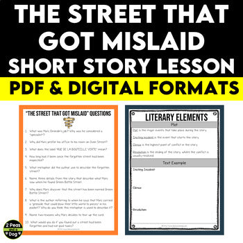 The Street That Got Mislaid Short Story Lesson