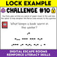 Book Themed Digital Escape Room