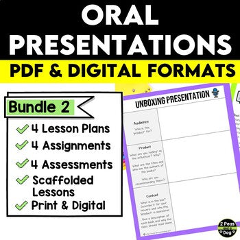 Oral Presentations Bundle #2