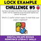 Back to School Digital Escape Room #2