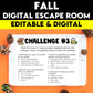 Fall Digital Escape Room