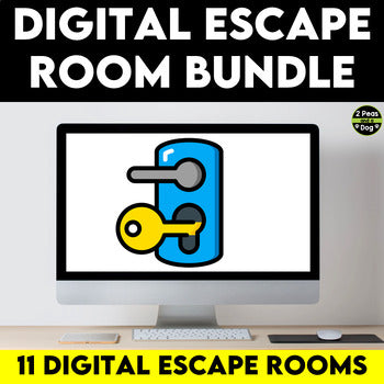 Full Year Digital Escape Room Mega Bundle