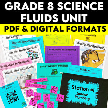 Grade 8 Science Fluids Unit
