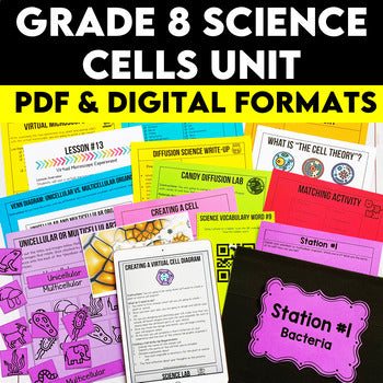 Grade 8 Science Cells Unit