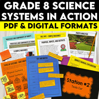 Grade 8 Science Systems in Action Unit