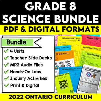 Grade 8 Science Bundle