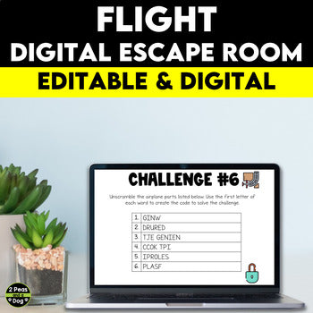 Flight Digital Escape Room