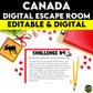 Canada Digital Escape Room - Team Building Activities