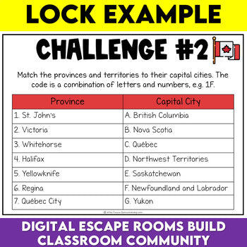 Canada Digital Escape Room - Team Building Activities