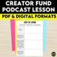 Podcast Listening Comprehension Lesson - TikTok Creator Fund