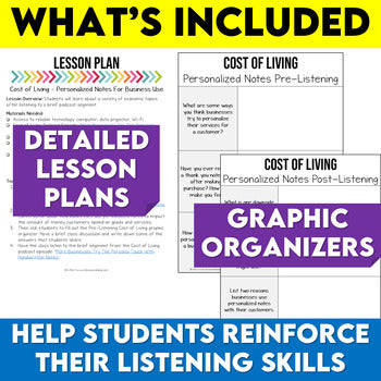 Podcast Listening Comprehension Lesson - Personalized Notes