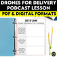 Podcast Listening Comprehension Lesson - Drones For Delivery