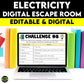 Electricity Digital Escape Room