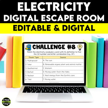 Electricity Digital Escape Room