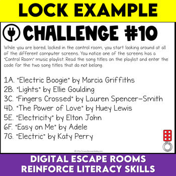 Electricity Digital Escape Room