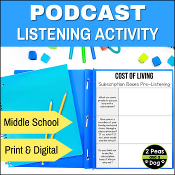 Podcast Listening Comprehension Lesson - Subscription Boxes