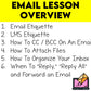 Email Etiquette Unit - Digital Citizenship Lessons