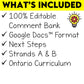 Ontario Report Card Comments - Grade 8 History Editable